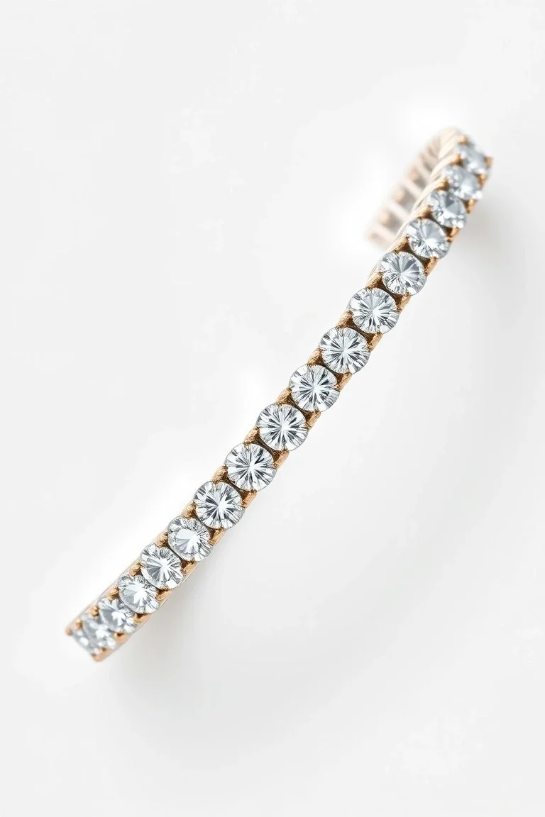 14K Diamond Tennis Bracelet A Quality