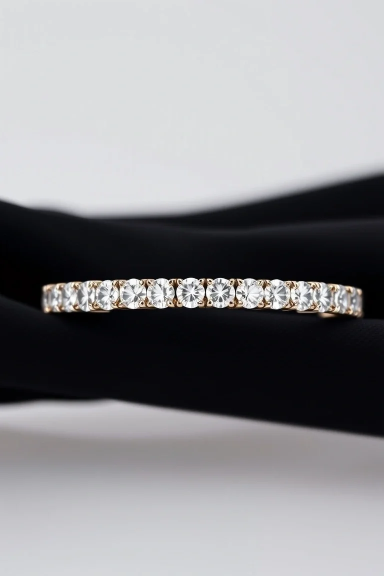 14K Diamond Tennis Bracelet AA Quality