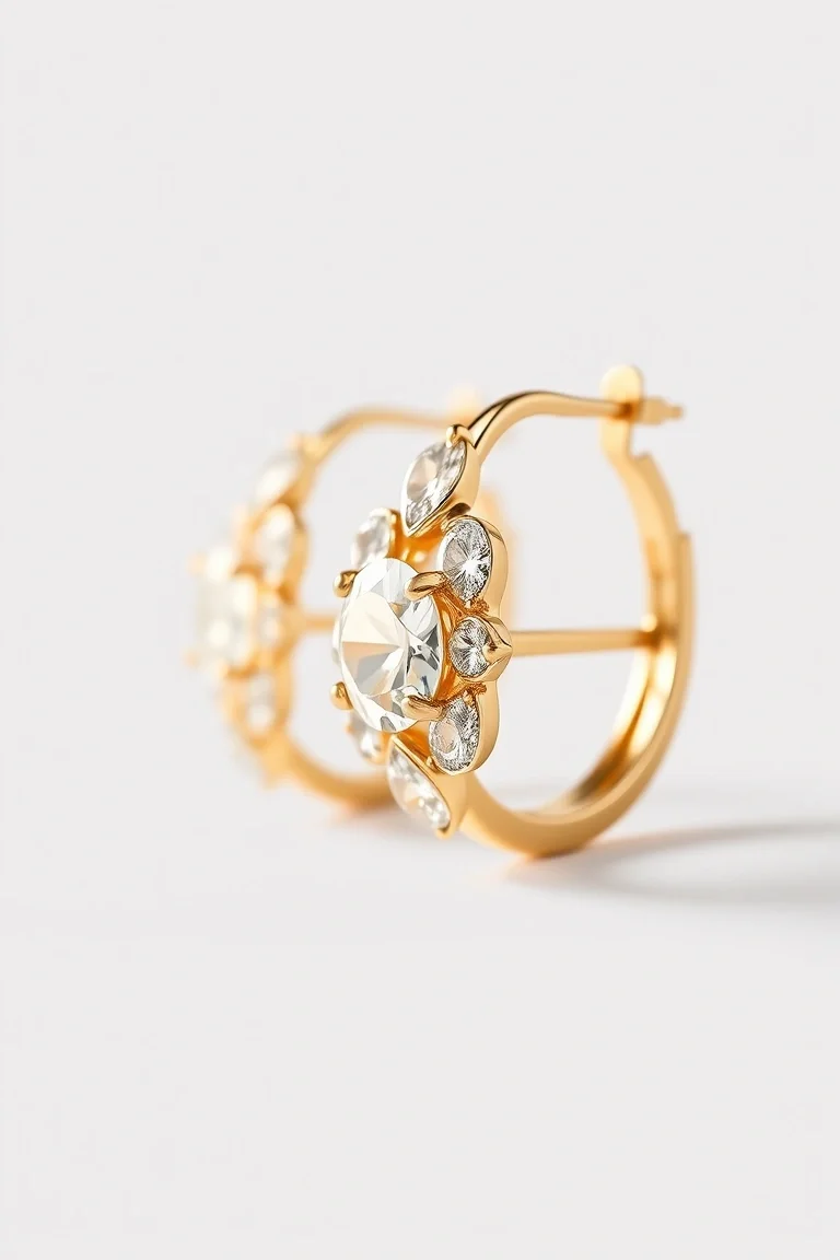 14K Earring Illusions