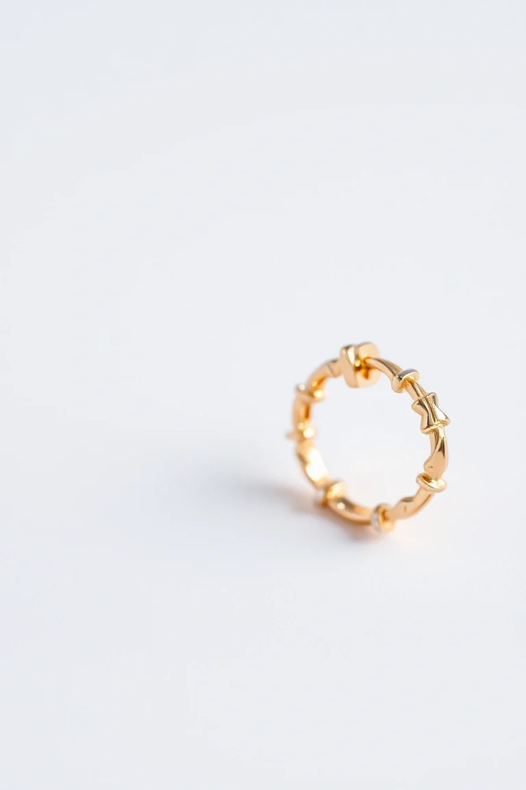 14K Electroformed Earrings