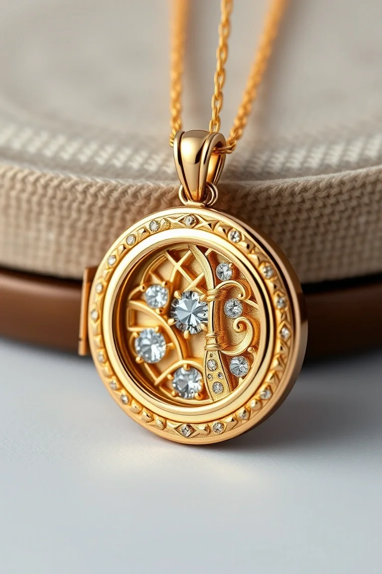 14K FAMILY LOCKET