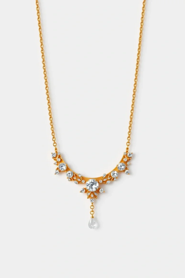 14K Fancy Necklace 18 In.