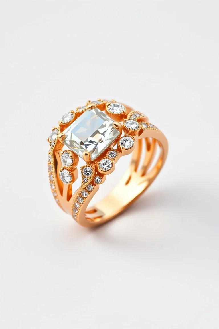 14K Fancy Ring