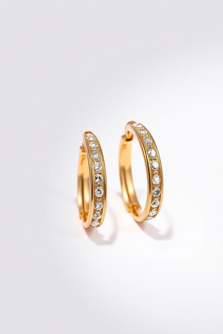 14K Fancy Tube Earrings