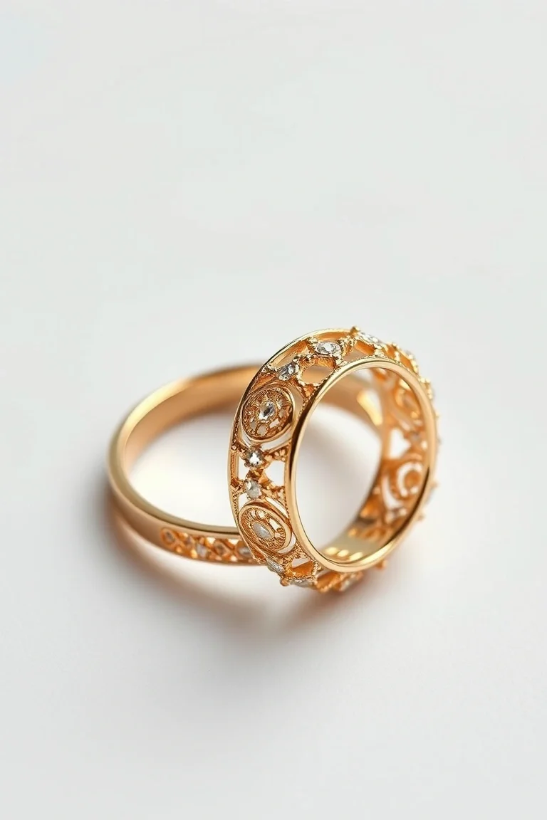 14K Filigree Ring