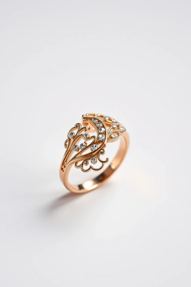 14K Filigree Ring