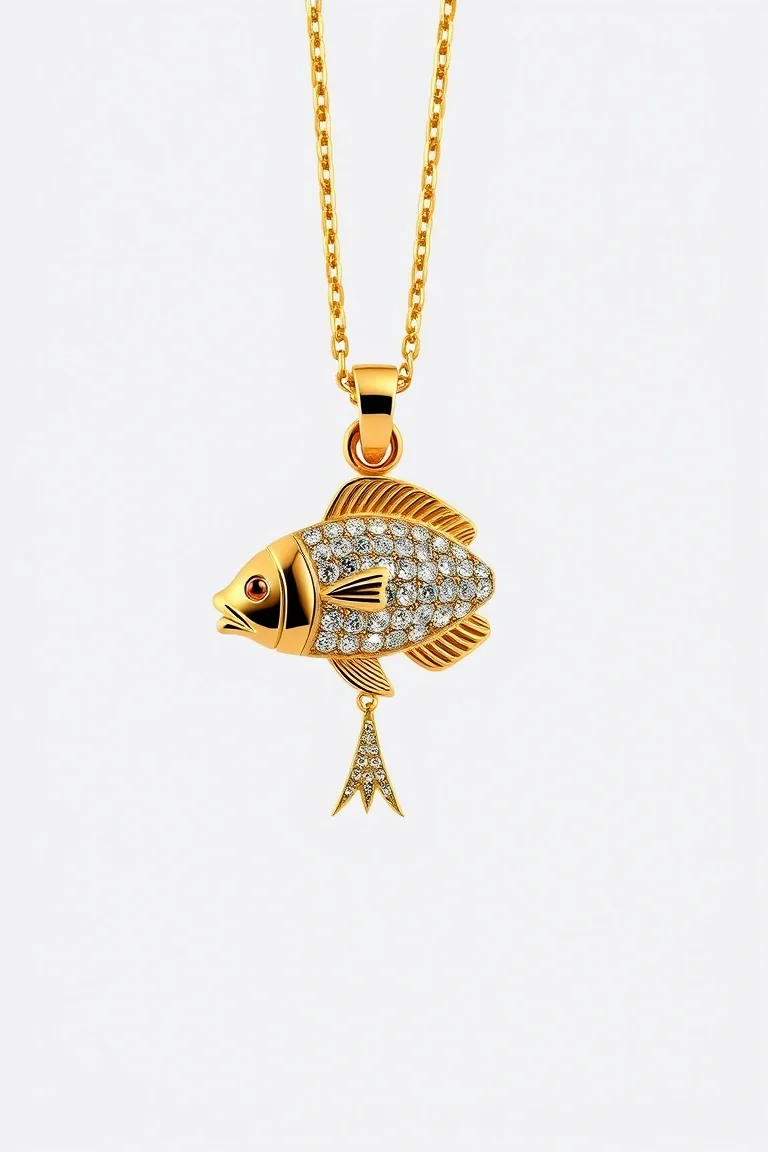 14K Fish Tie-Tac