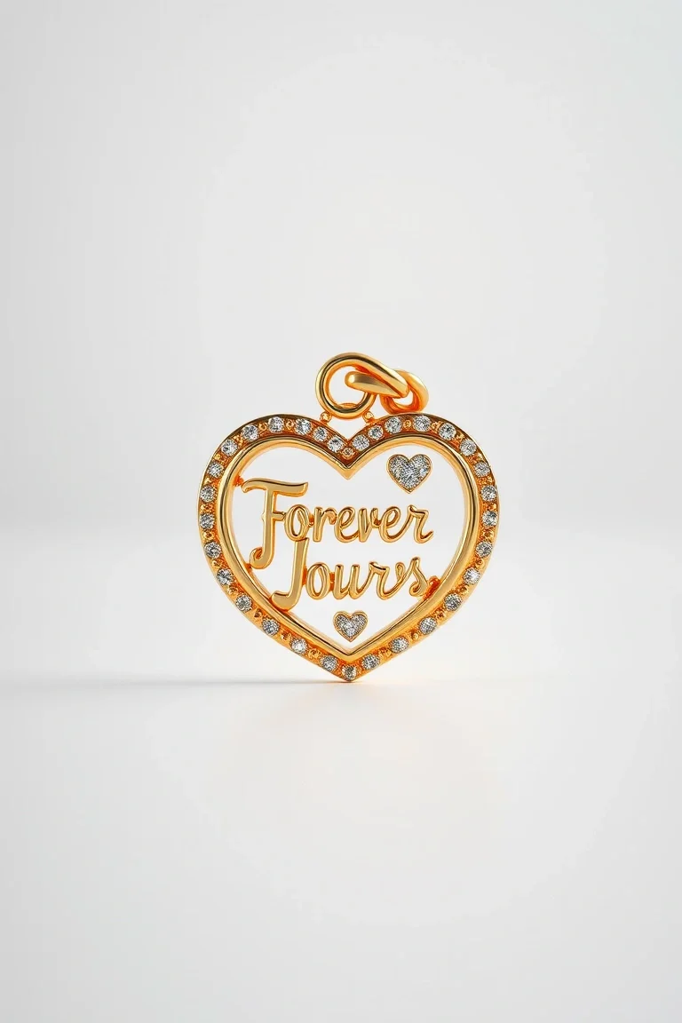 14K Forever Yours Charm