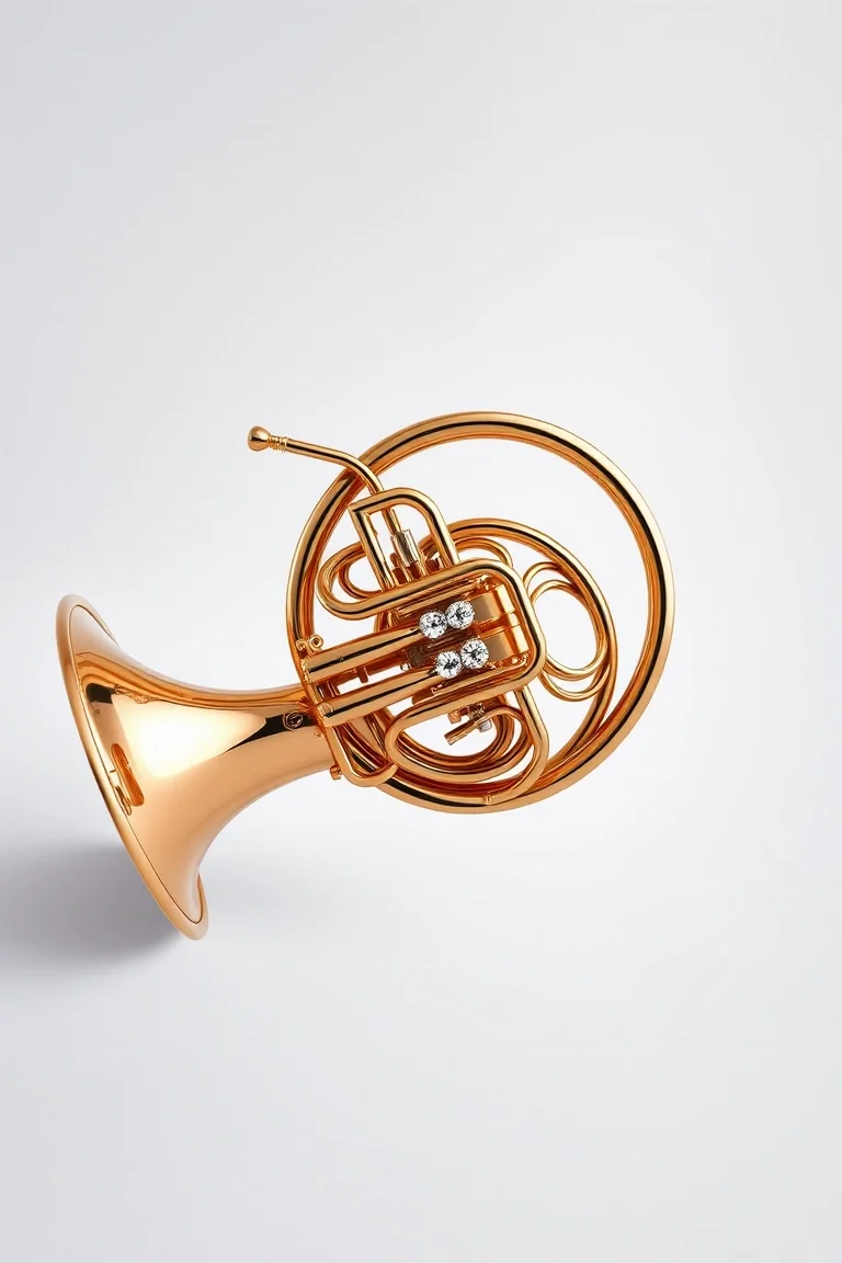 14K French Horn
