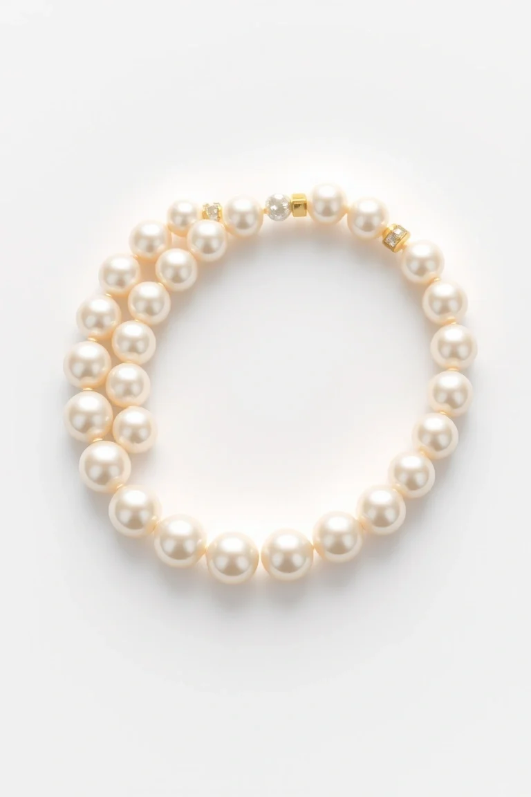 14K Freshwater 5-5.5mm Triple Strand Cultured Pearls