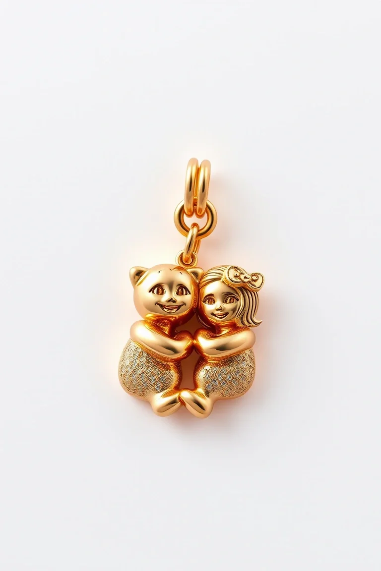 14K Friend Charm