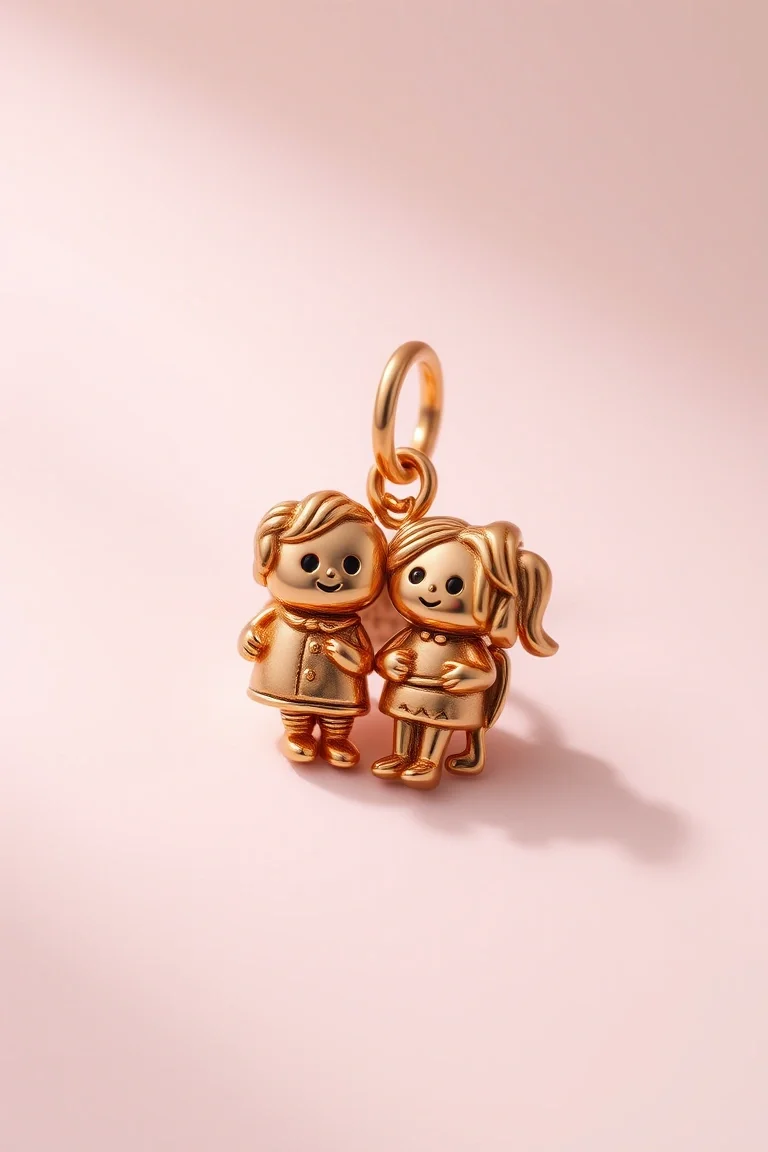 14K Friend Charm