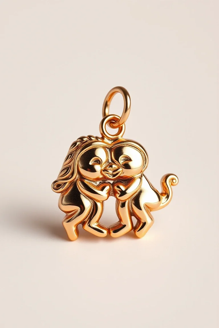14K Friend Charm