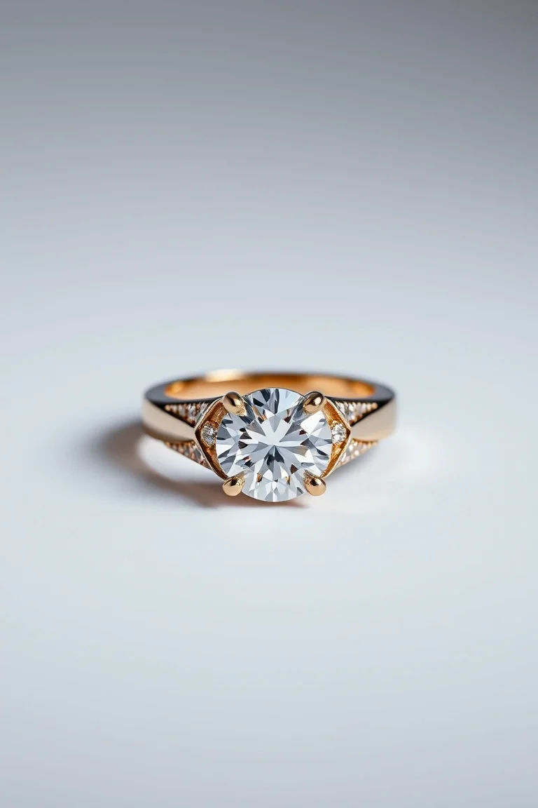 14K Gents Diamond Ring AAA Quality