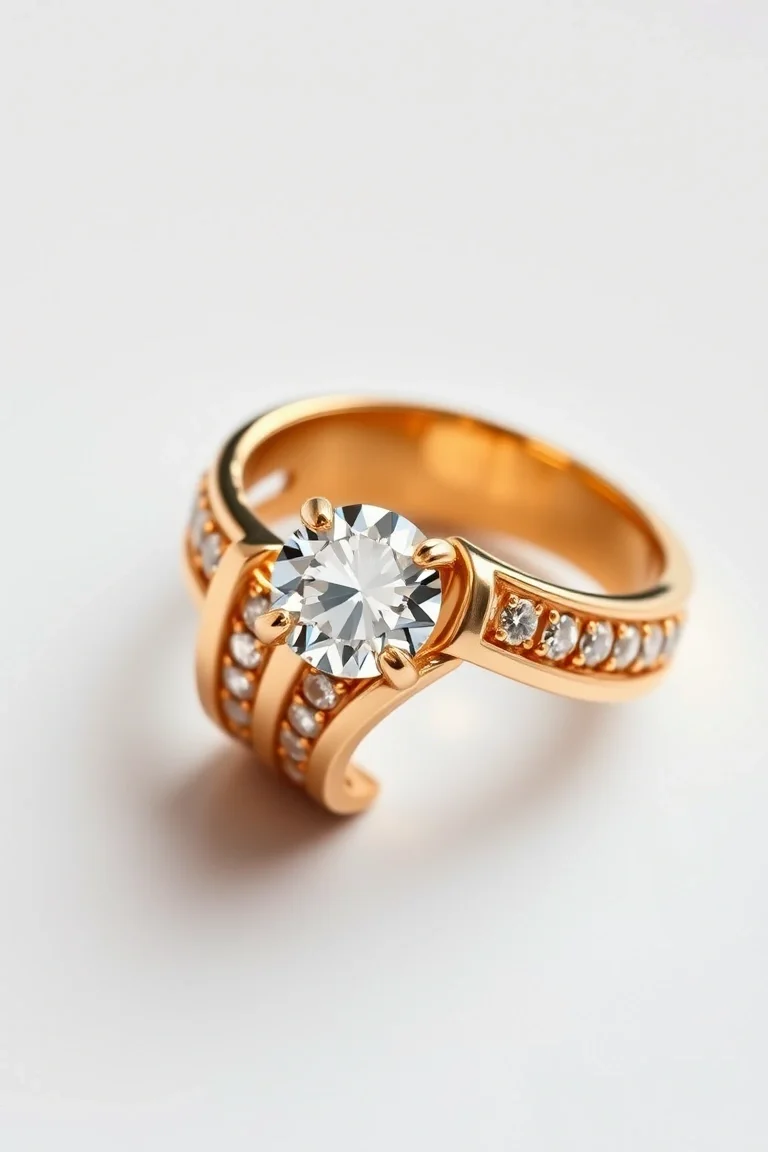 14K Gents Diamond Ring AAA Quality