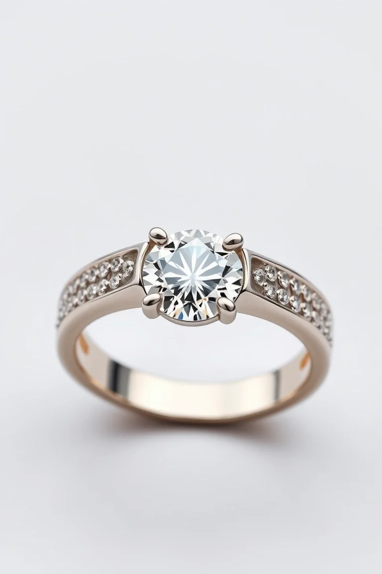 14K Gents Diamond Ring VS Quality