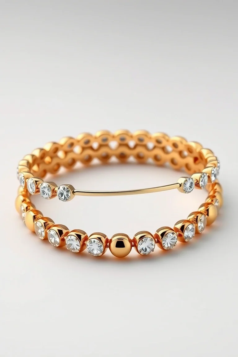 14K Golf Bracelet 7 In.