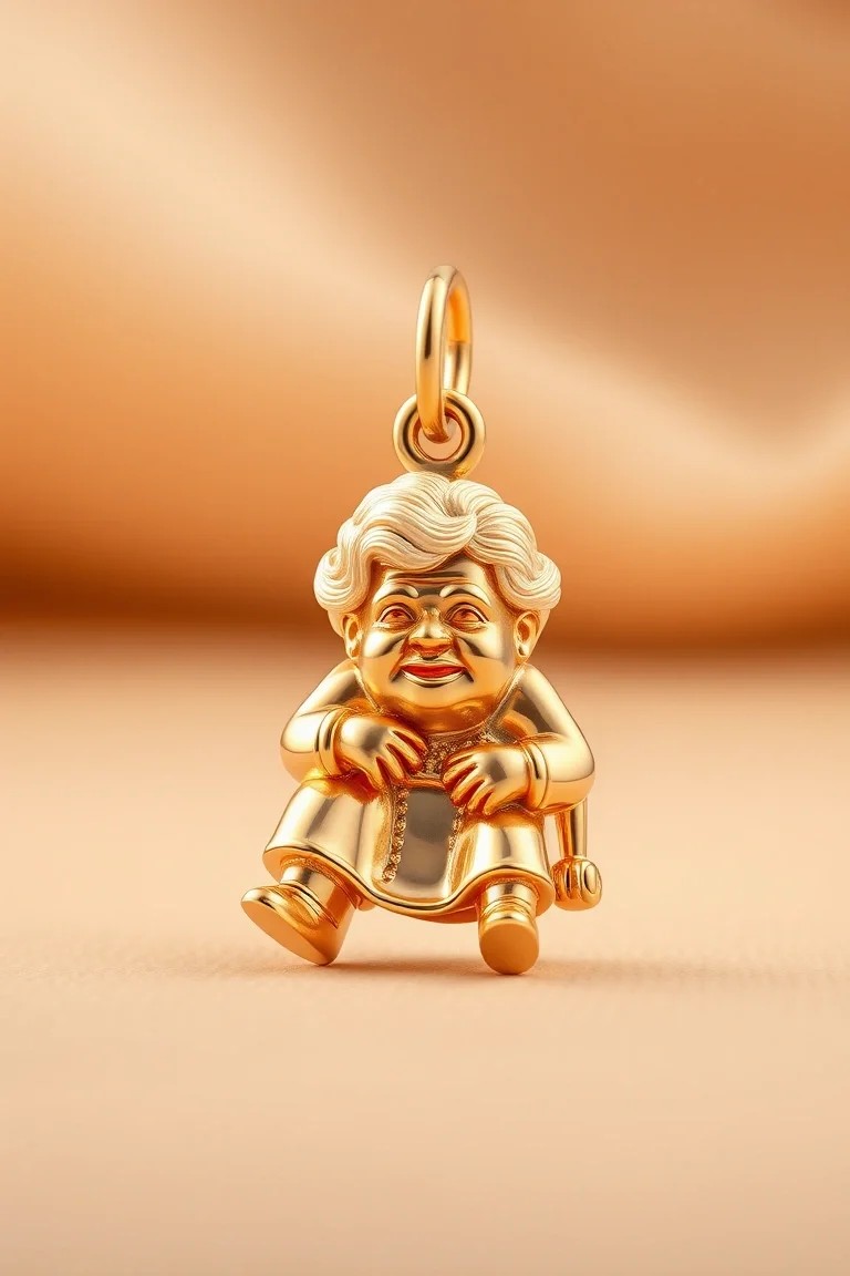 14K Grandma Charm