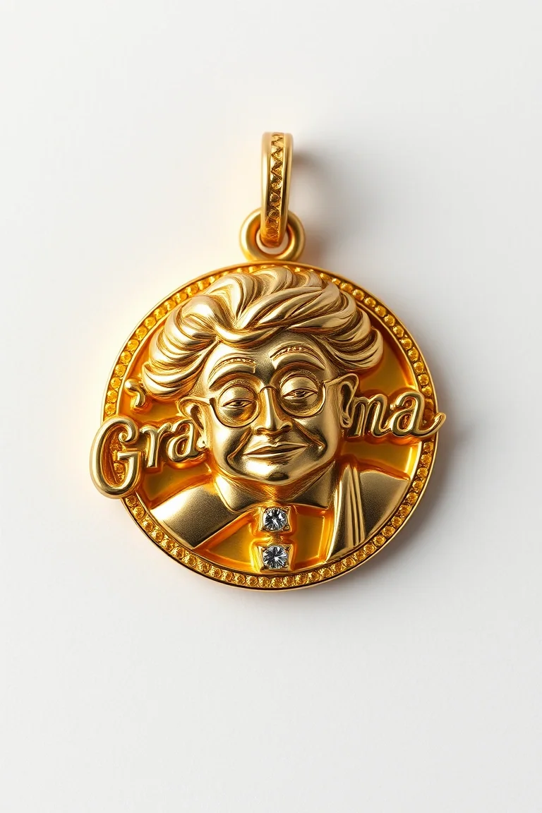 14K Grandma Charm