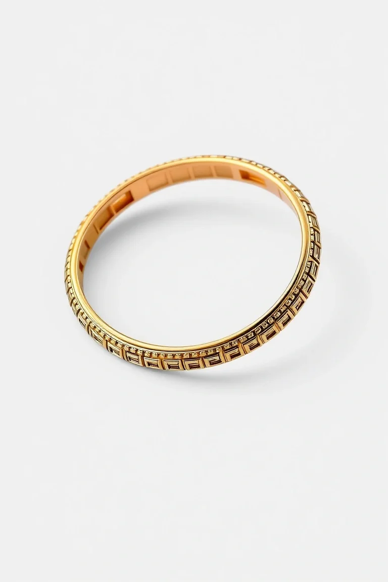 14k Greek Bangles