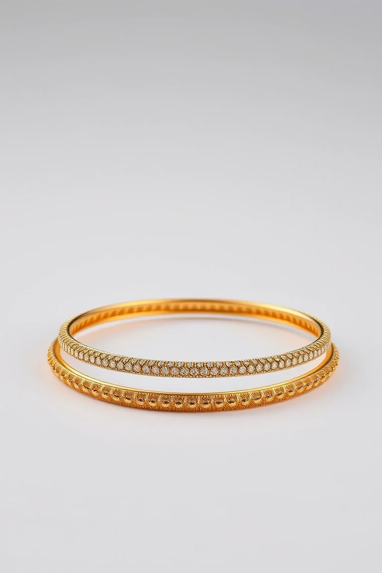 14k Greek Bangles