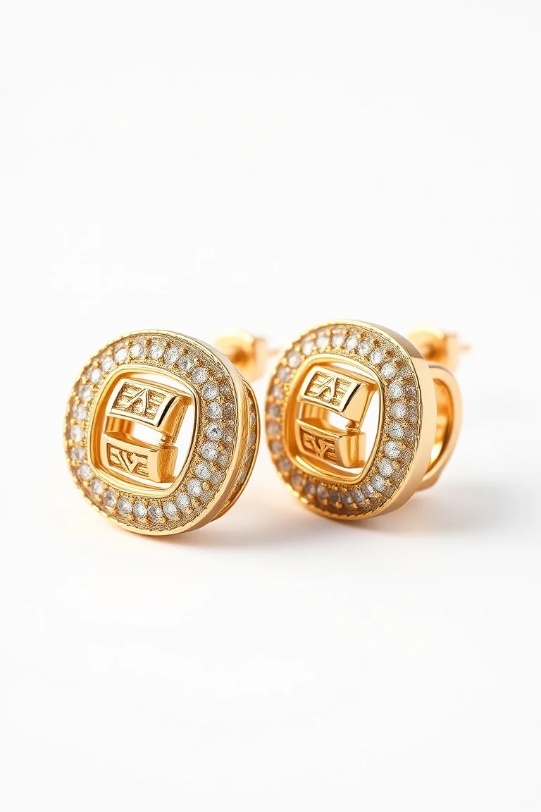 14K Greek Earrings