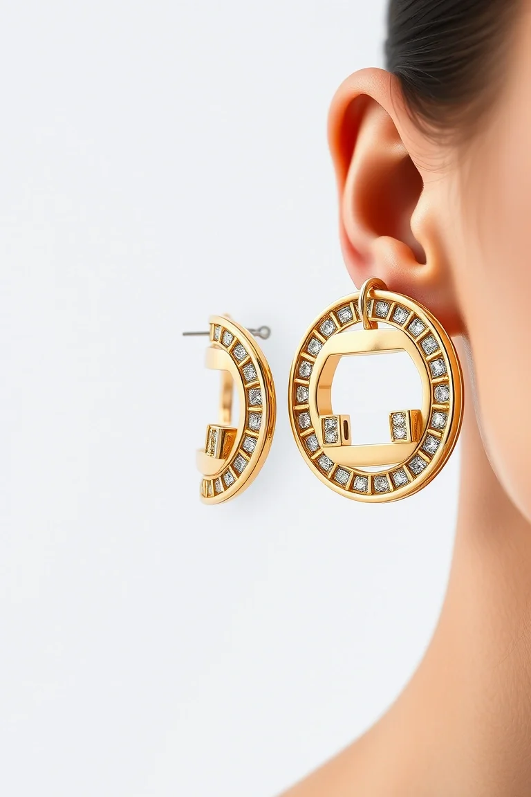 14K Greek Earrings