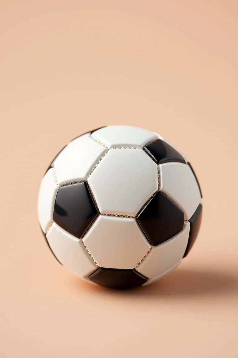 14K Half Round Soccer Ball