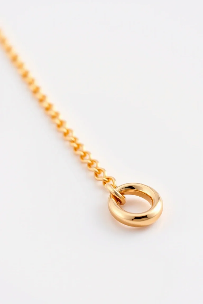 14K Hand Polished Link 20 In.