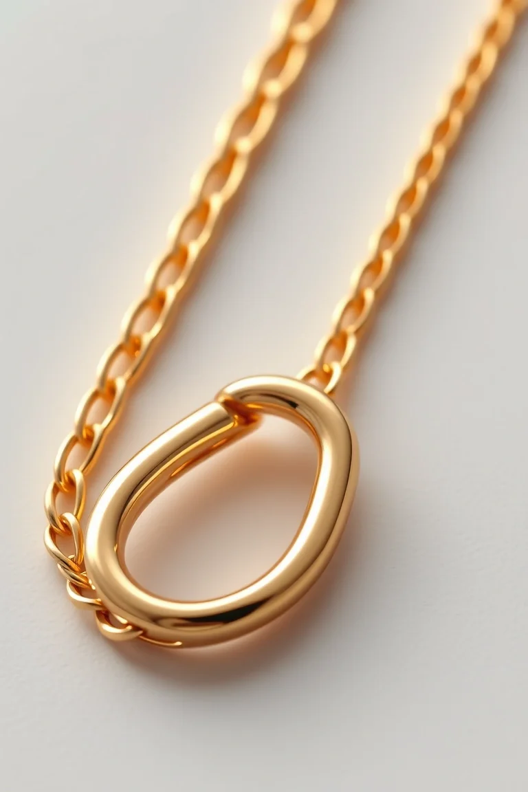 14K Hand Polished Link 20 In.