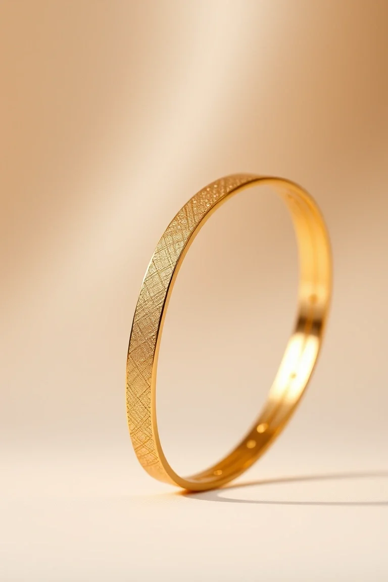 14K Handmade Flat Id Bracelet 8 In.