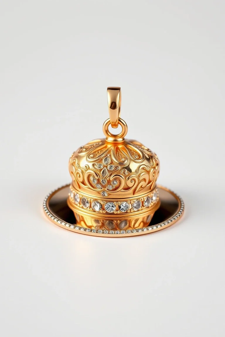 14k Hat Charm L Quality