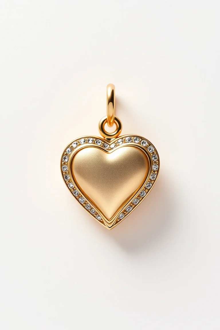 14K Heart Charm