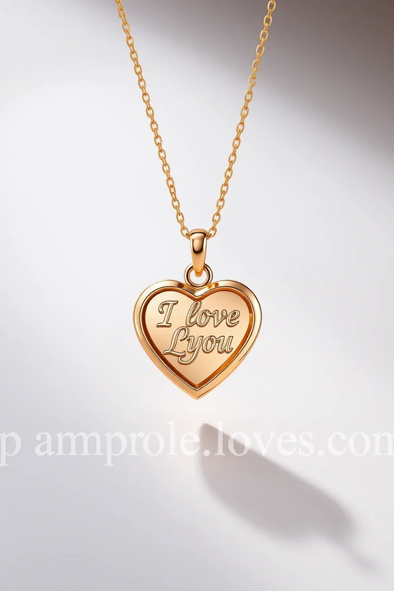 14K Heart Pendant