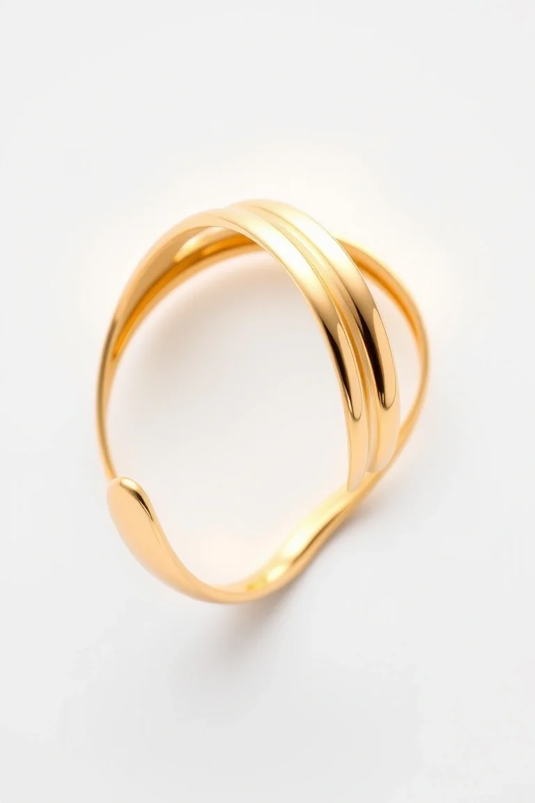 14k High Polished Bangle