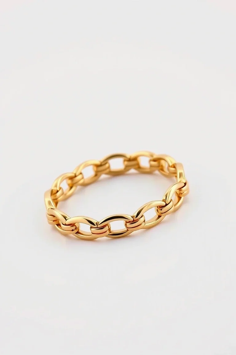 14K High Polished Traditional 8 In.