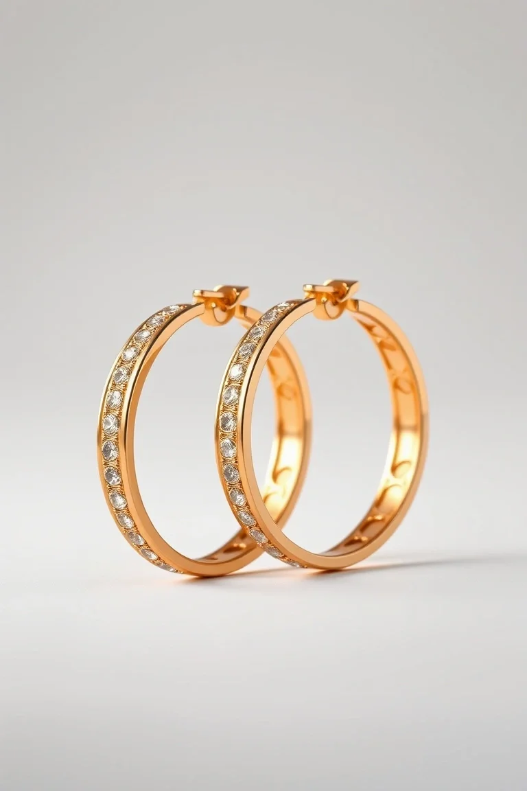 14K HOOP EARRINGS