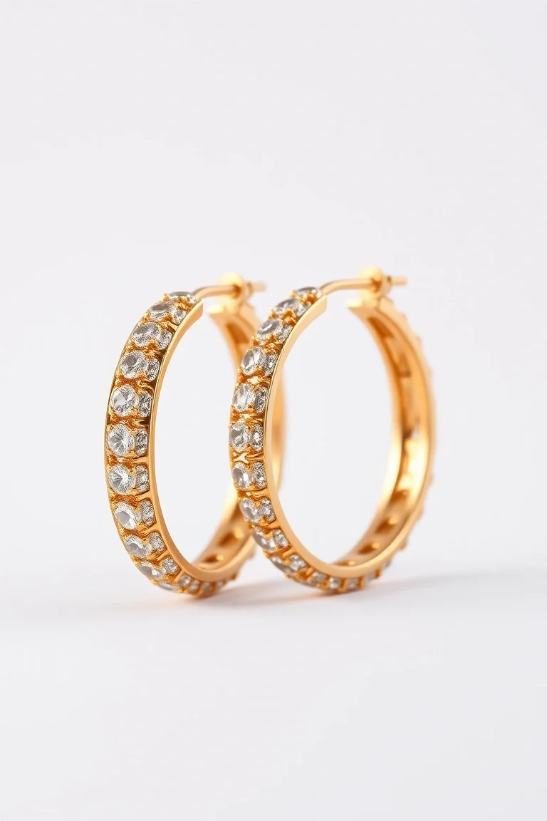 14K Hoop Earrings