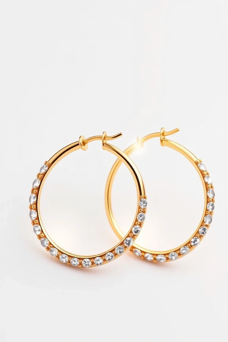 14K Hoop Earrings