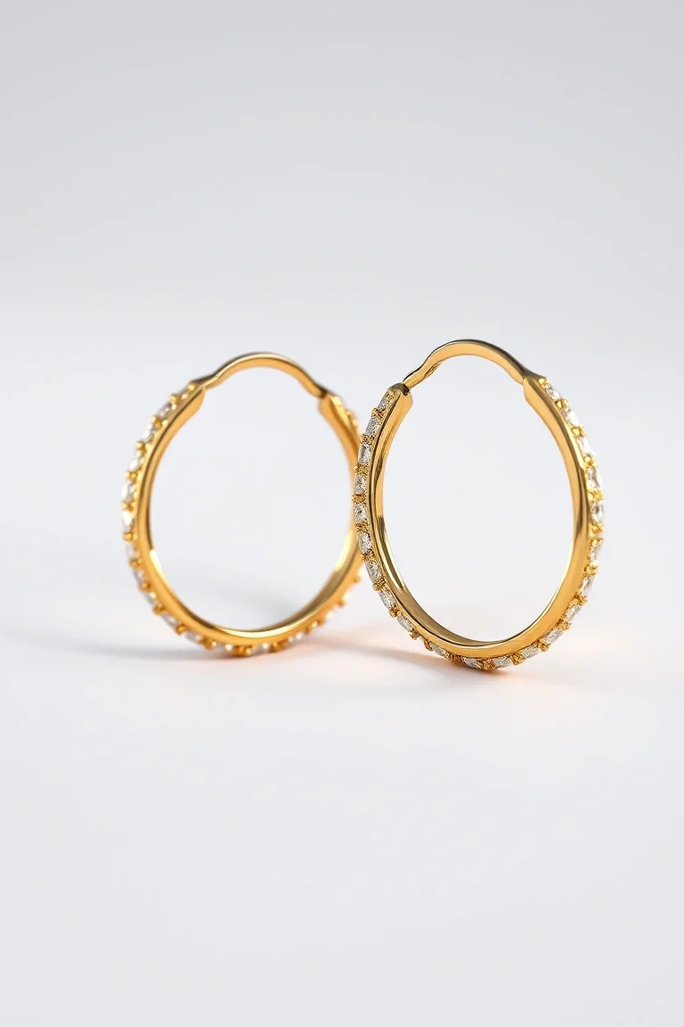 14K Hoop Earrings