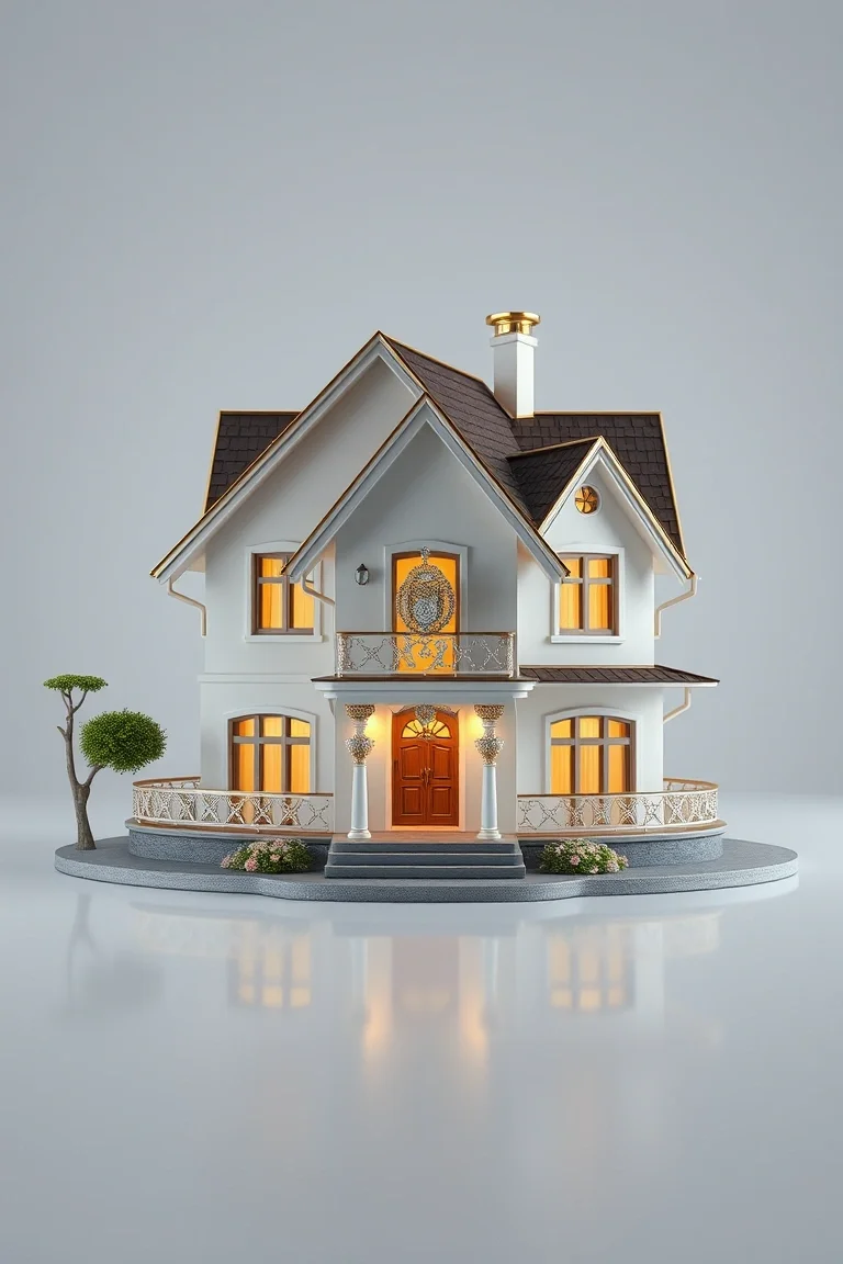 14K House with Moveable Roof