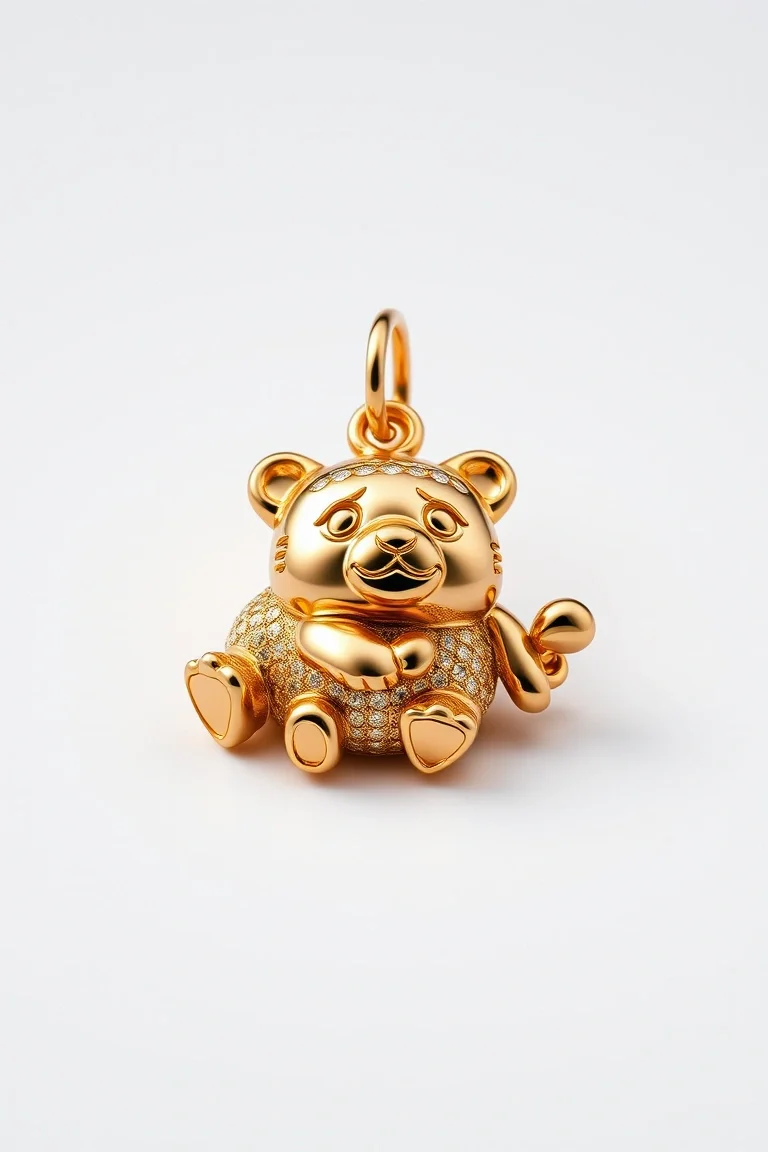 14K Huggable Charm