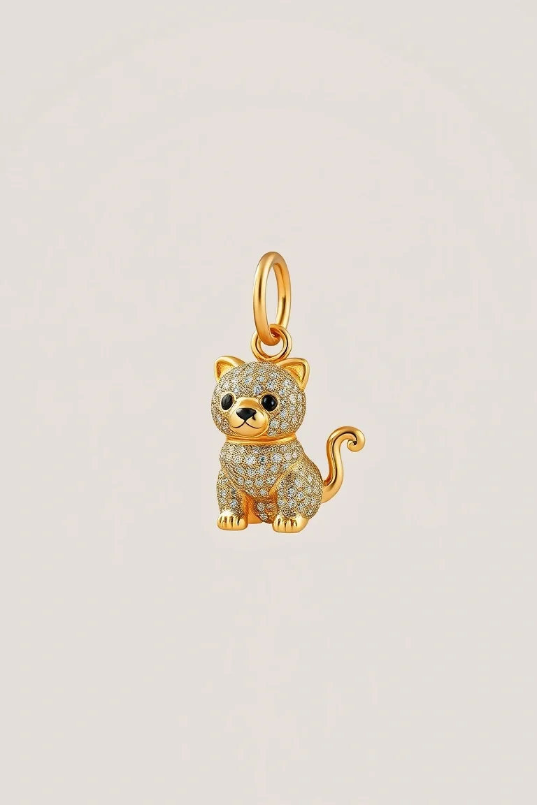 14K Huggable Charm