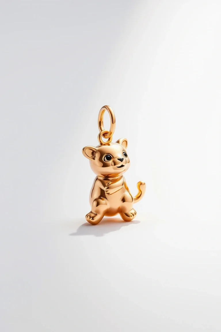 14K Huggable Charm