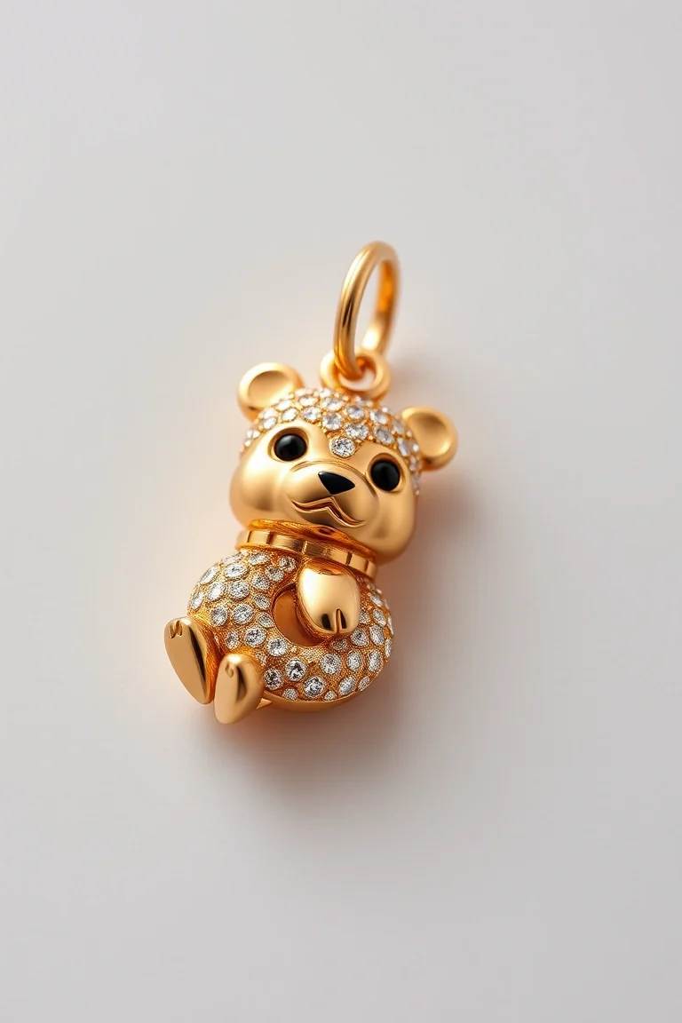 14K Huggable Charm