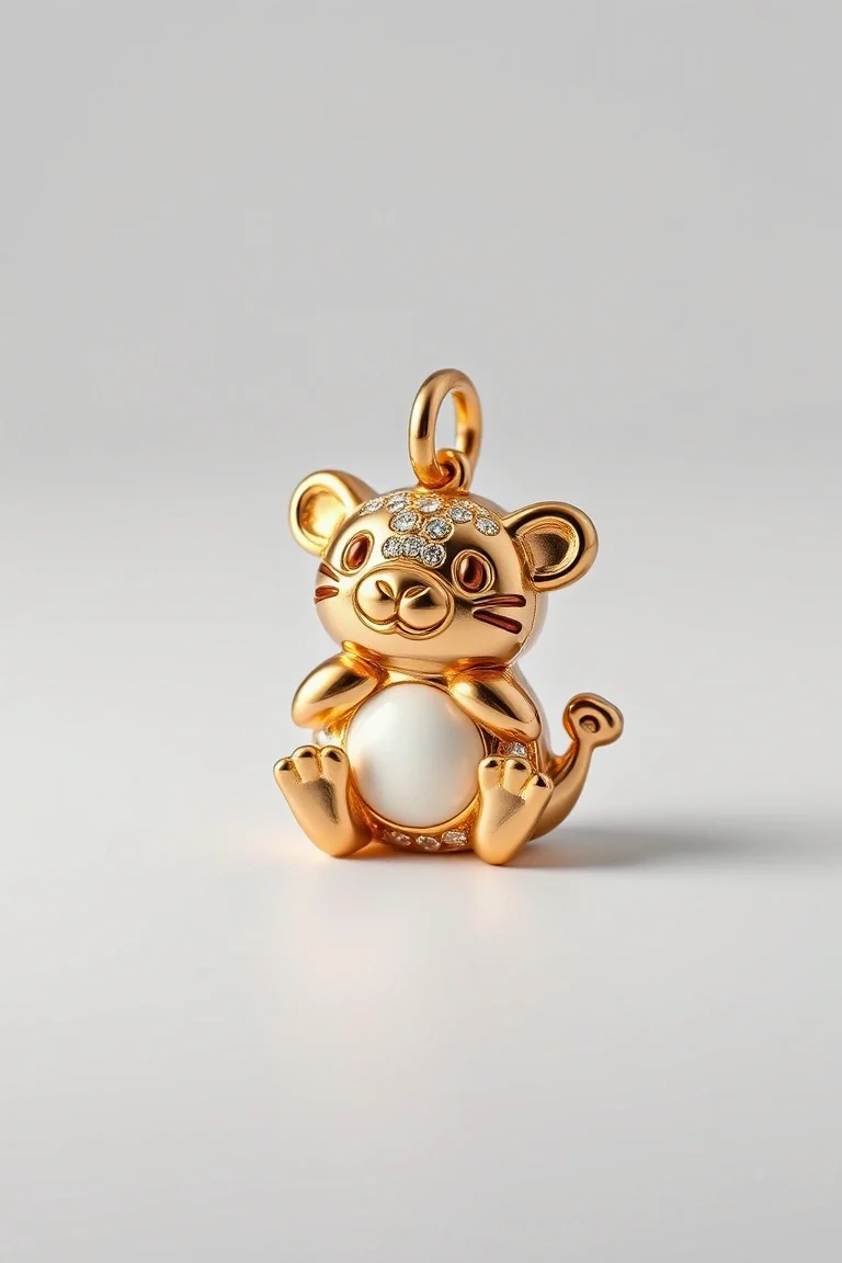 14K Huggable Charm