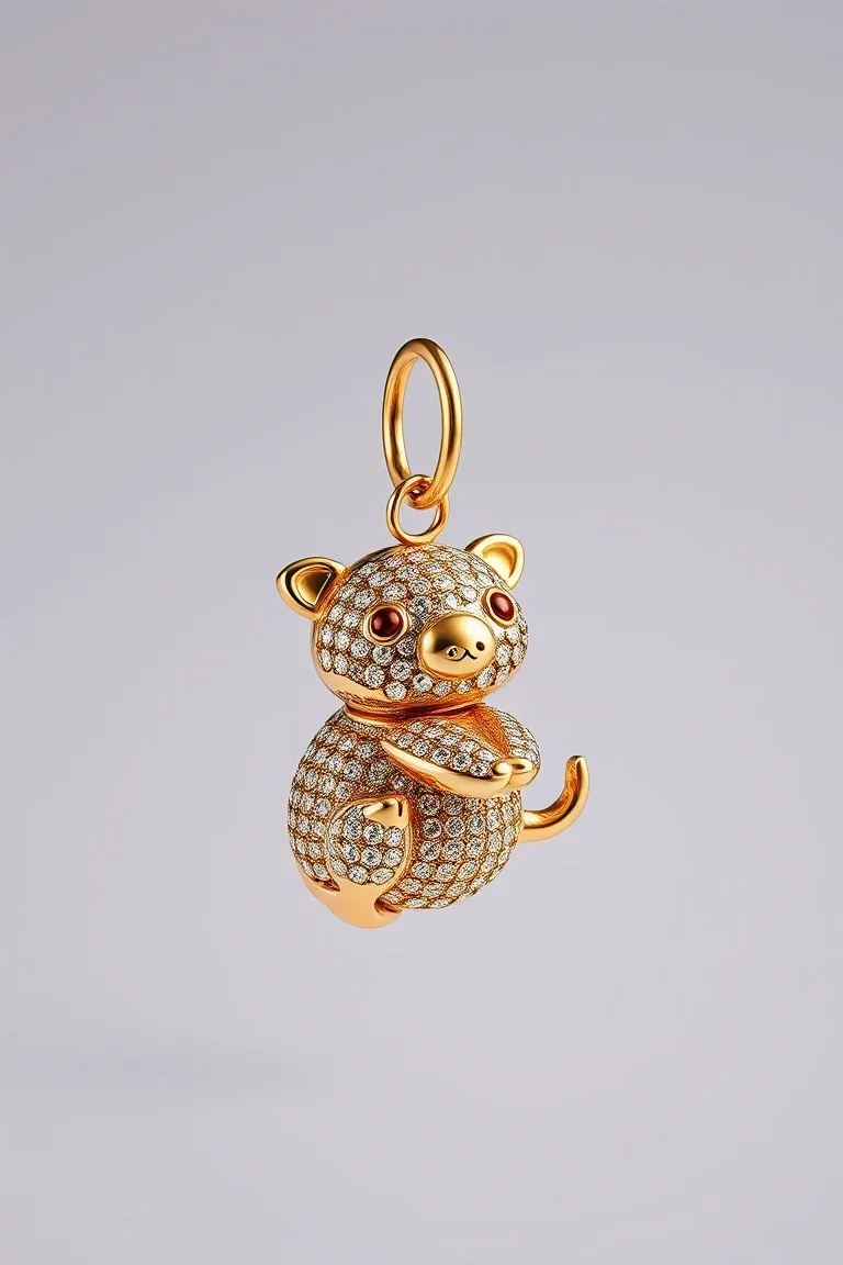 14K Huggable Charm