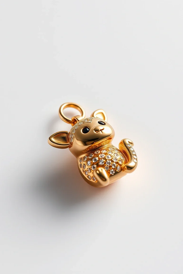 14K Huggable Charm