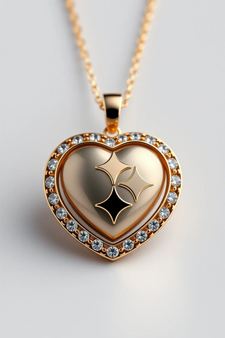 14K I Heart Steelers