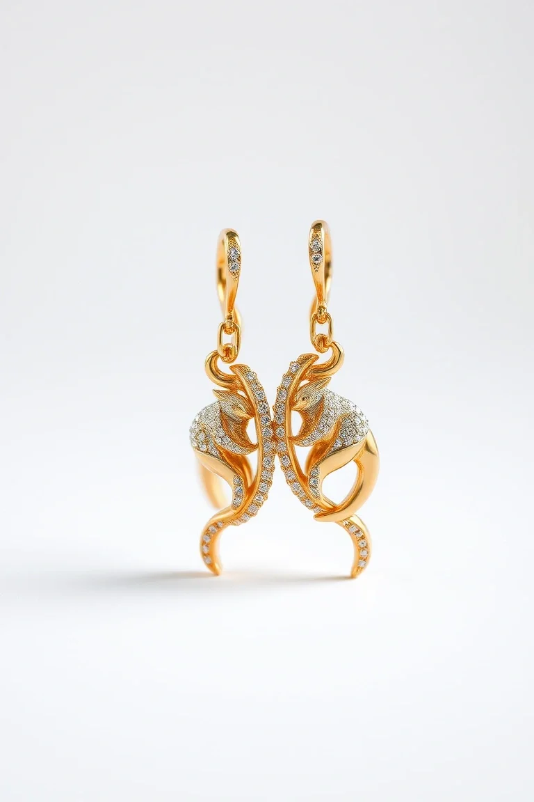 14K Jungle Collection Earrings